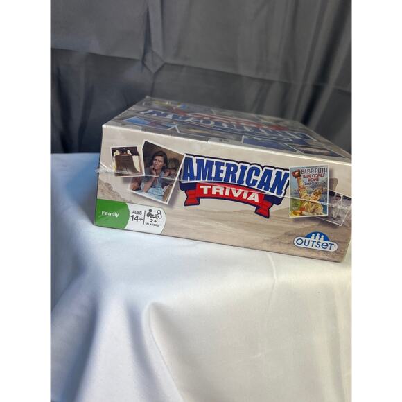 American Trivia Game, Geography, History, Pop, Sports, and General, Ages 14+ - Picture 3 of 3